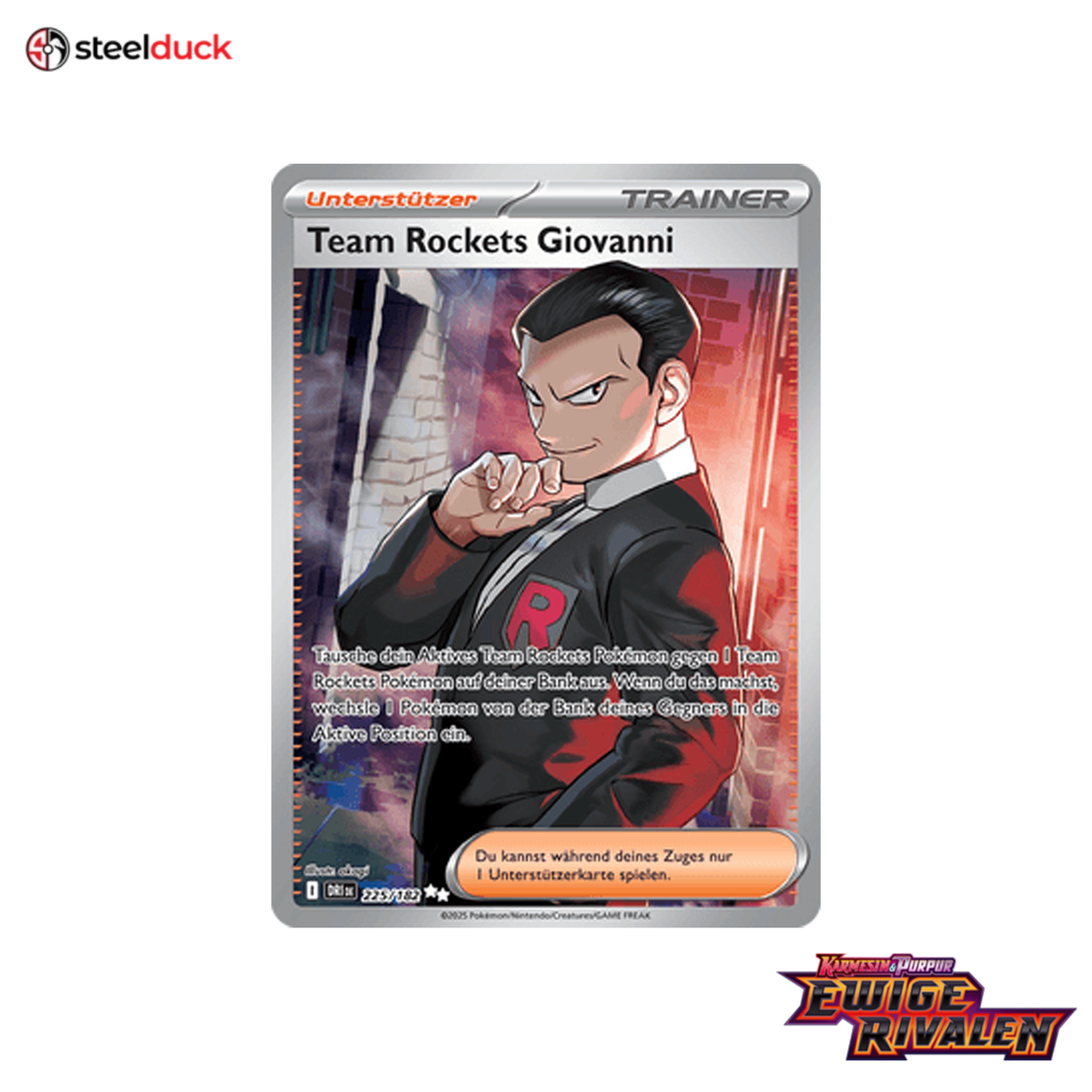 Team Rockets Giovanni (225/182) Ewige Rivalen - Ultra Rare