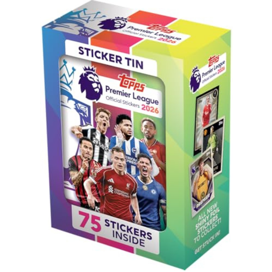 Topps Premiere League 2026 Sticker Tin