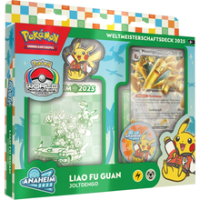 Pokemon - Weltmeisterschaftsdeck 2025 - Liao Fu Guan - Joltdengo - Deutsch