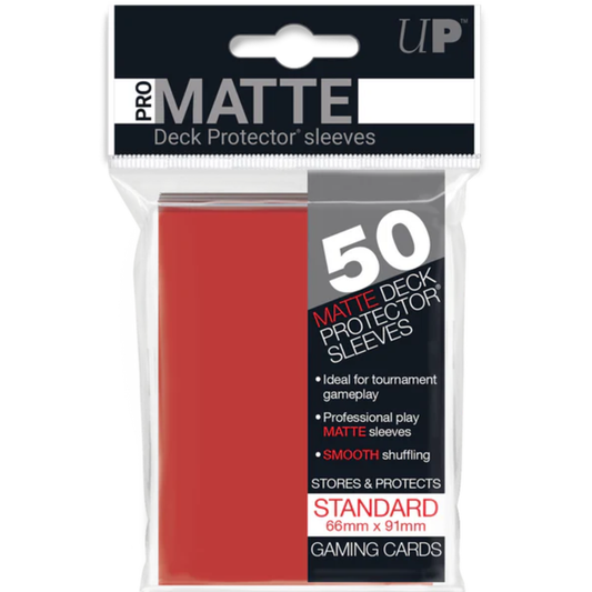 Ultra Pro - Pro Matte Deck Protector Sleeves - 50 - Rot