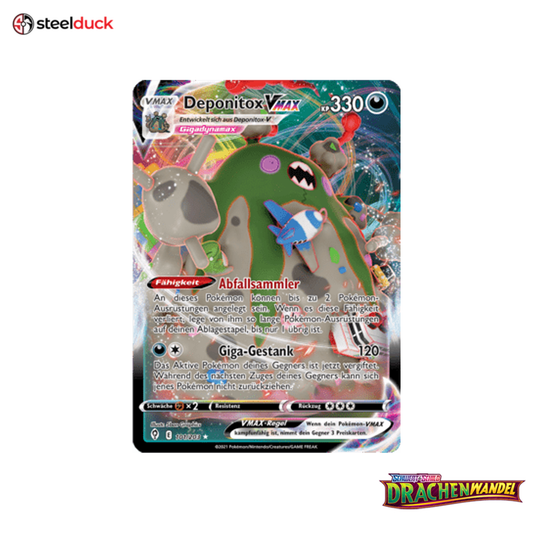 Deponitox VMAX (101/203) Drachenwandel - Holo Rare VMAX