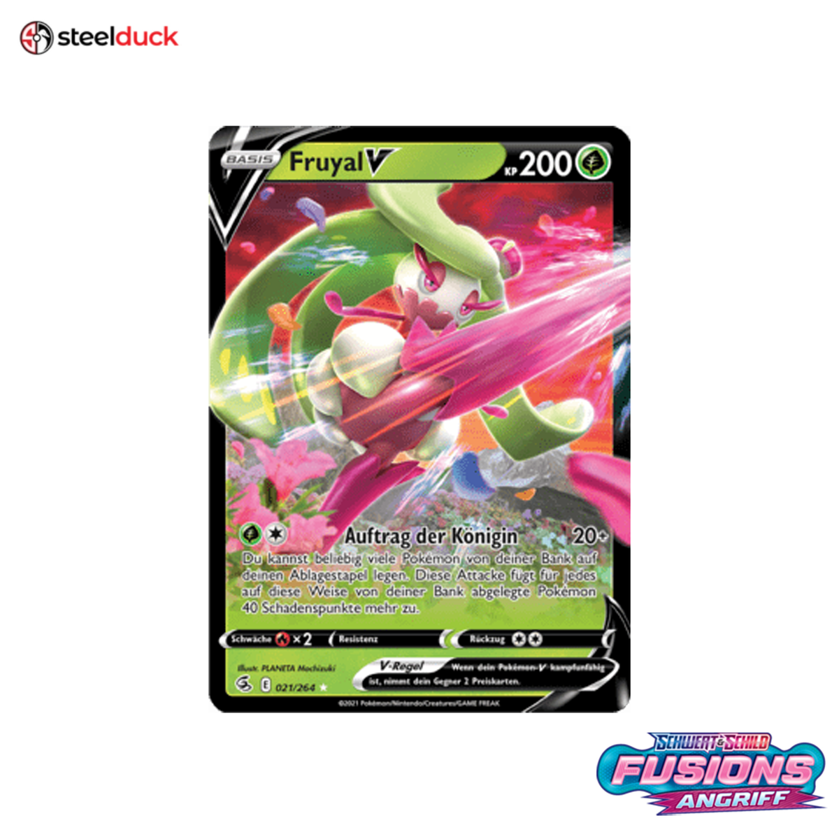 Fruyal V (021/264) Fusionsangriff - Holo Rare V