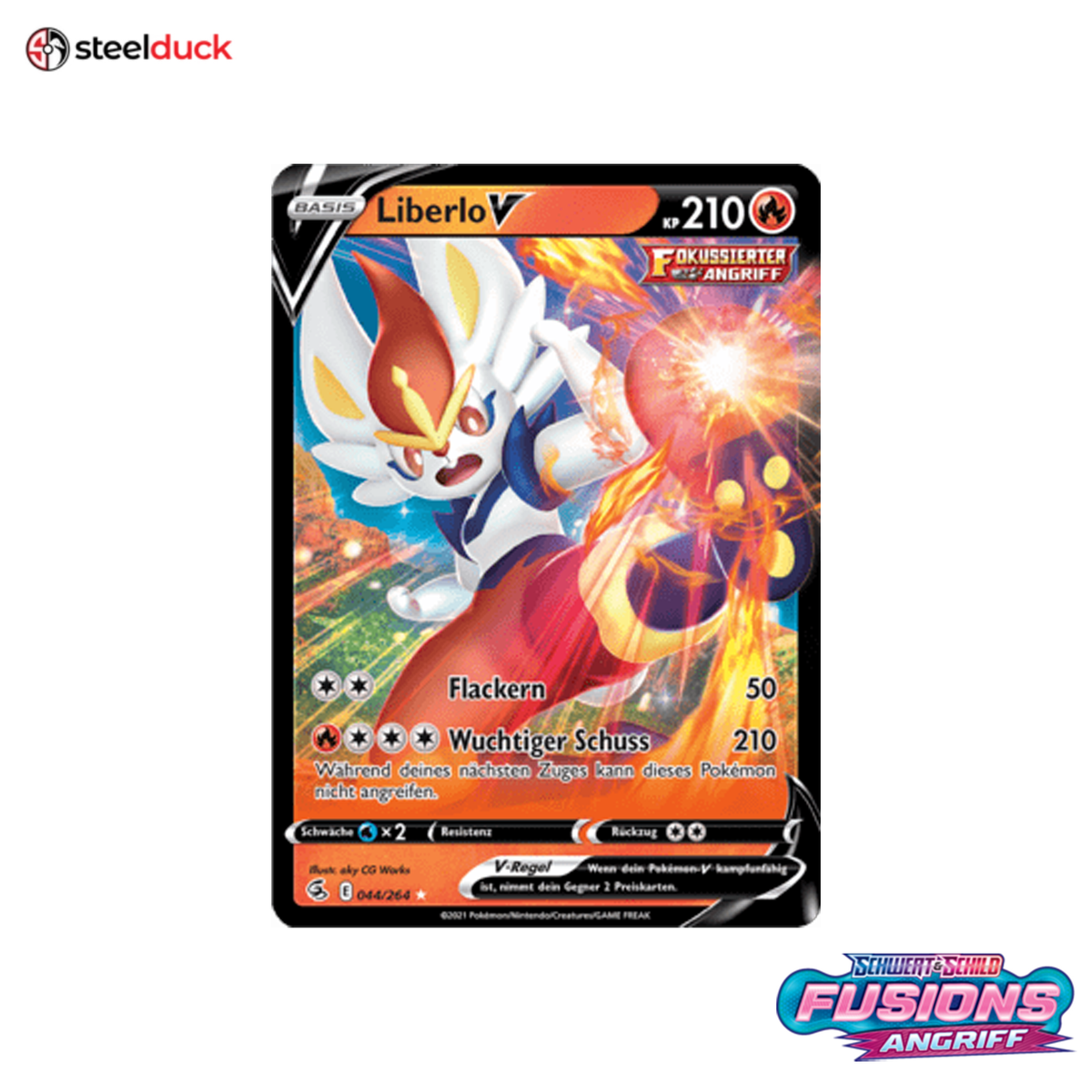 Liberlo V (044/264) Fusionsangriff - Holo Rare V