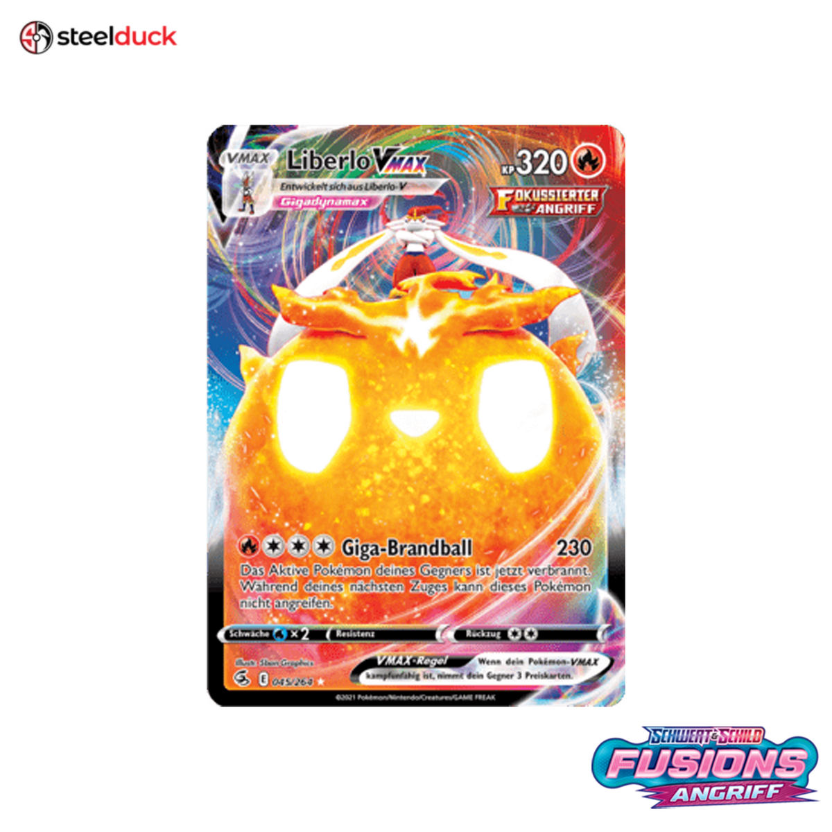 Liberlo VMAX (045/264) Fusionsangriff - Holo Rare VMAX
