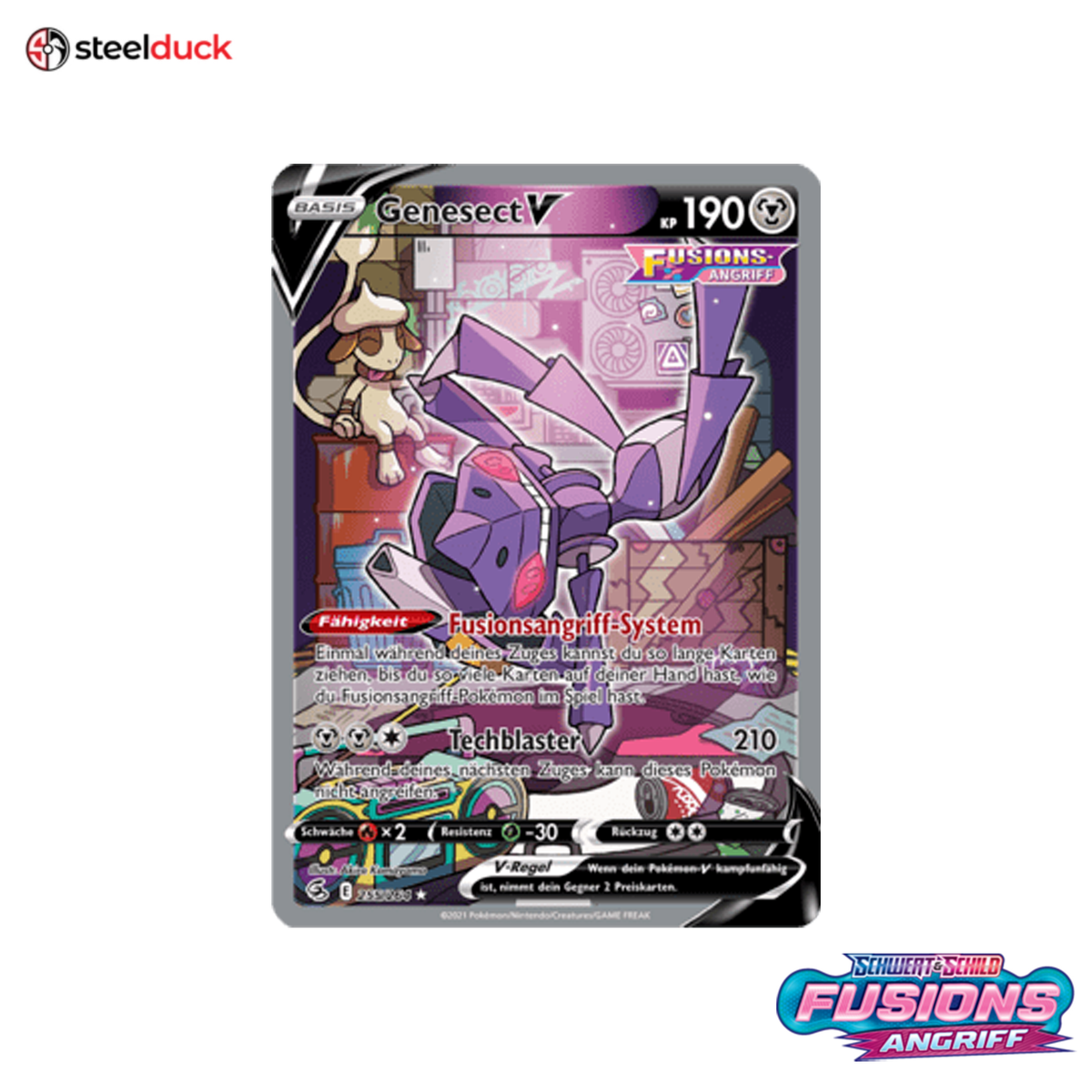 Genesect V (255/264) Fusionsangriff - Ultra Rare