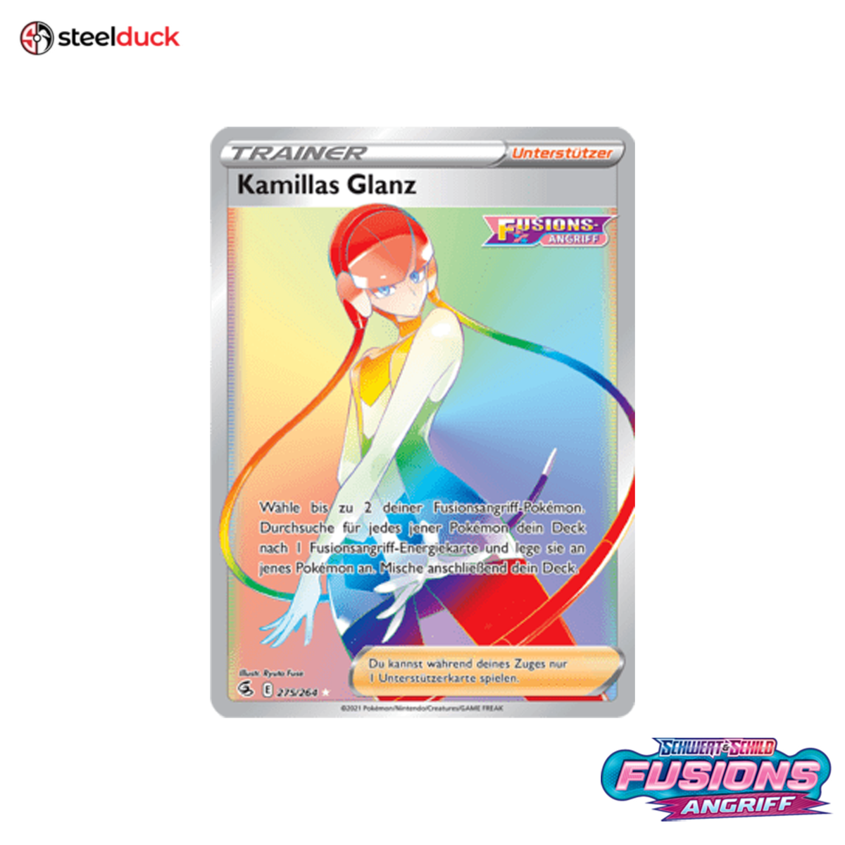 Kamillas Glanz (275/264) Fusionsangriff - Rainbow Rare