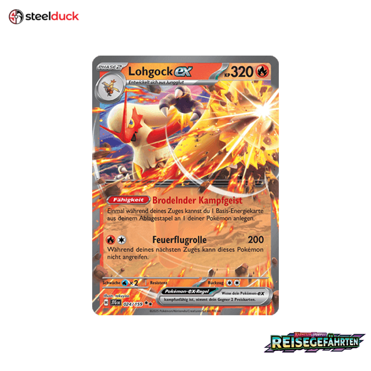 Lohgock ex (024/159) Reisegefährten - Double Rare