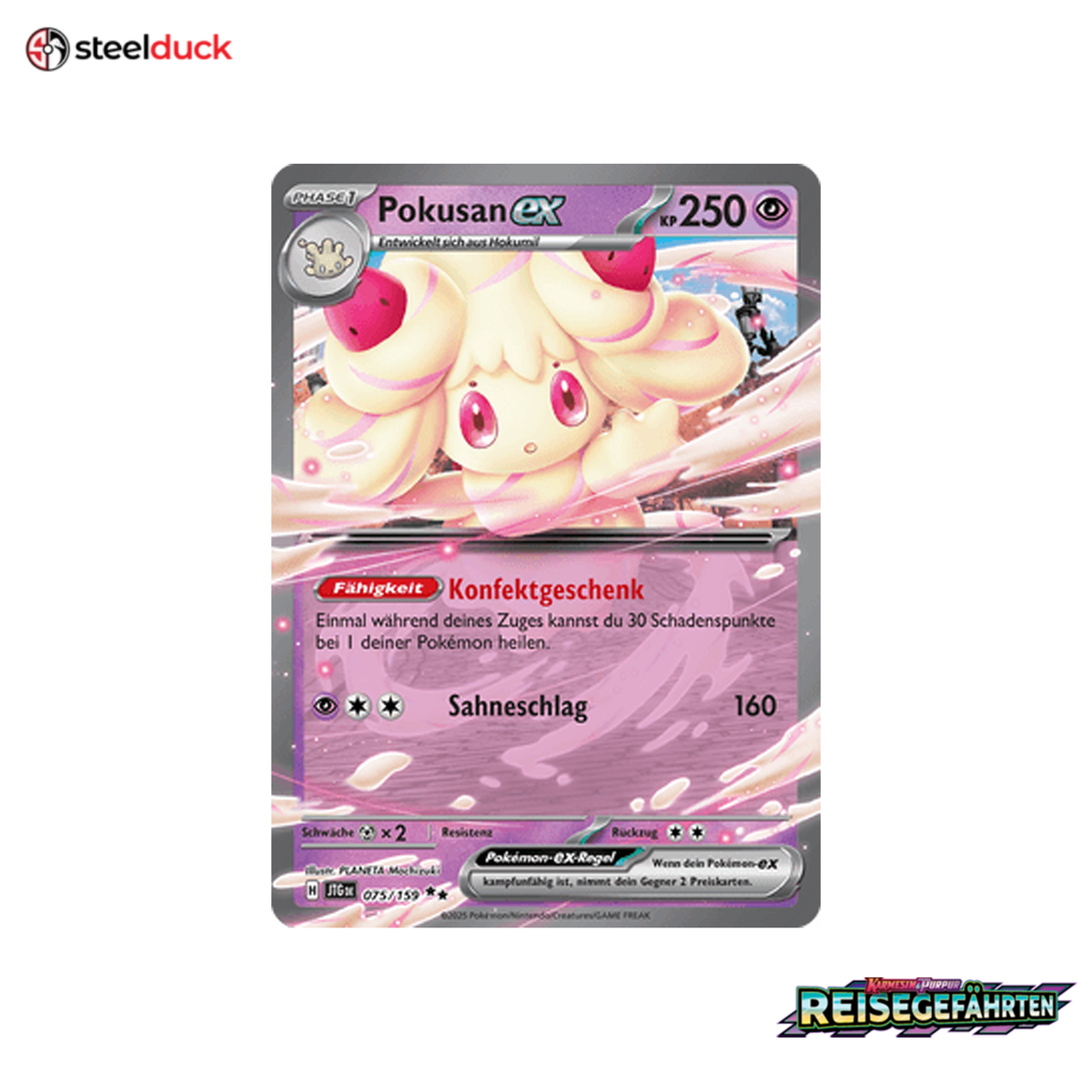 Pokusan ex (075/159) Reisegefährten - Double Rare
