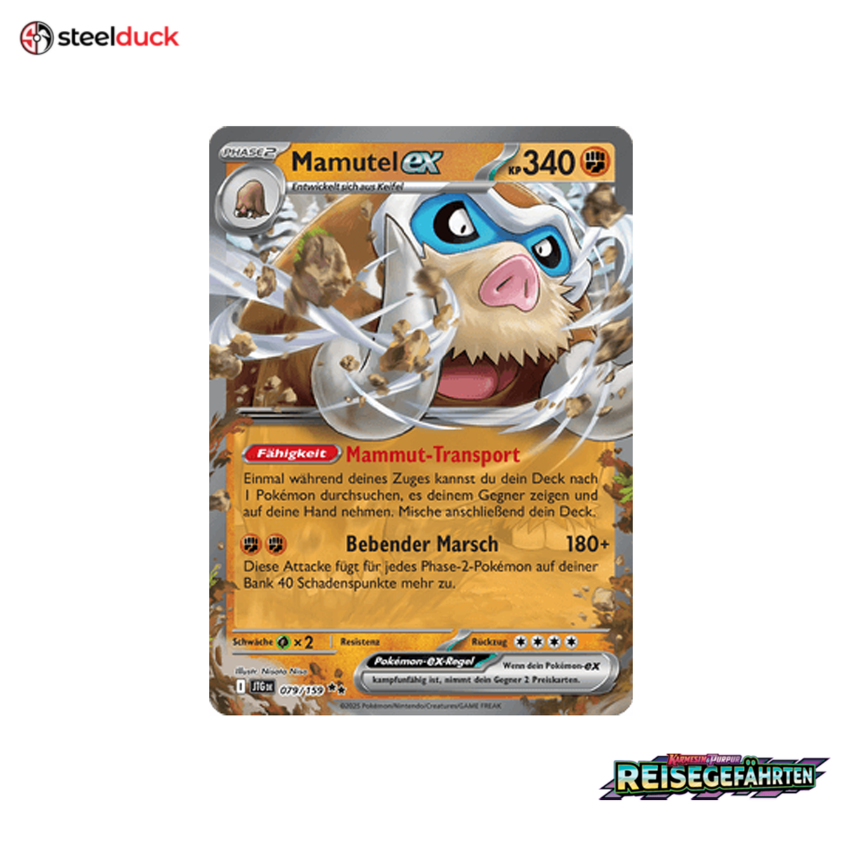 Mamutel ex (079/159) Reisegefährten - Double Rare