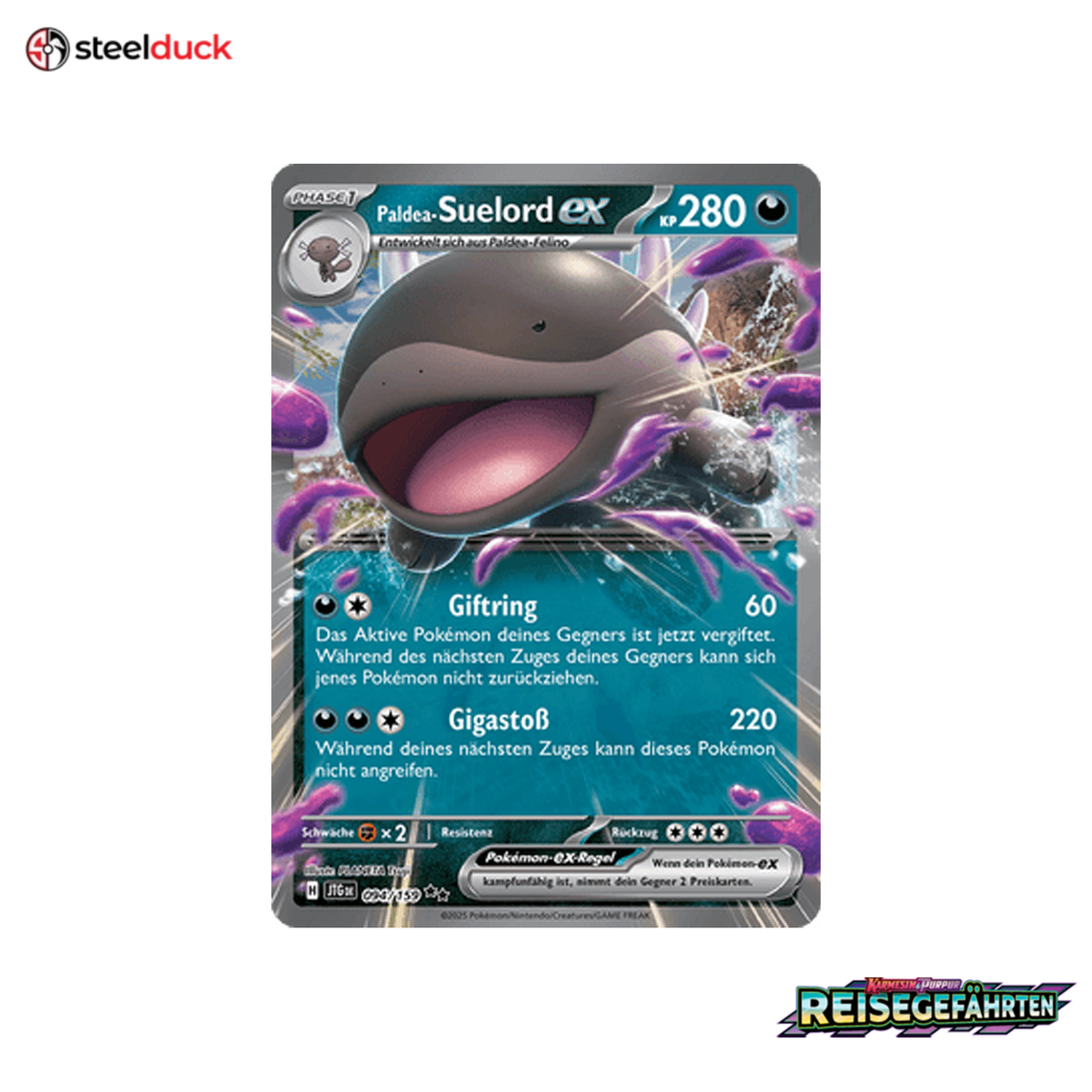 Paldea-Suelord ex (094/159) Reisegefährten - Double Rare