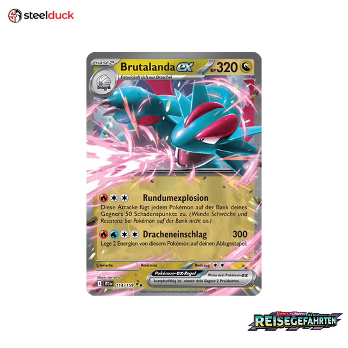 Brutalanda ex (114/159) Reisegefährten - Double Rare