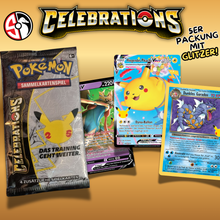 Pokémon Celebration – Kartenpaket (5 Karten) – Deutsch – inkl. 1 Hit-Karte
