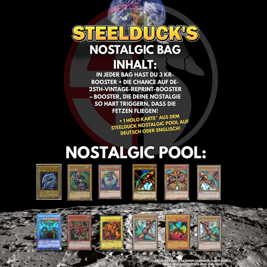 steelduck's NOSTALGIC BAG - YU-GI-OH BLIND BOX