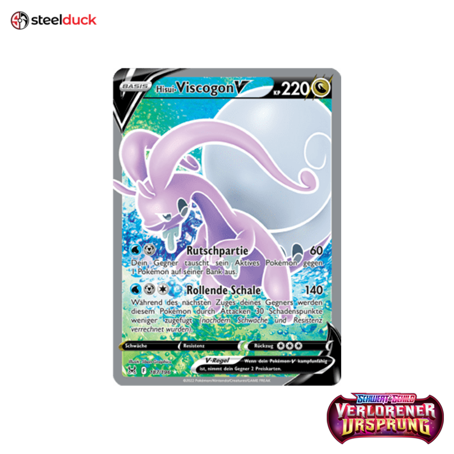 Hisui-Viscogon V (187/196) Verlorener Ursprung - Ultra Rare