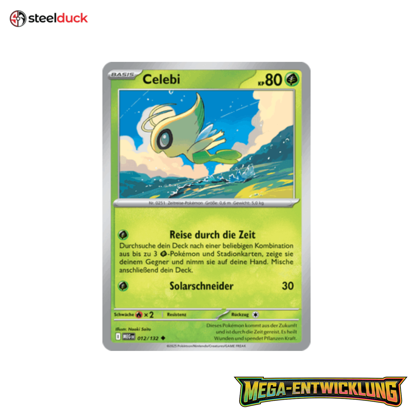 Celebi (012/132) Mega-Entwicklung - Uncommon