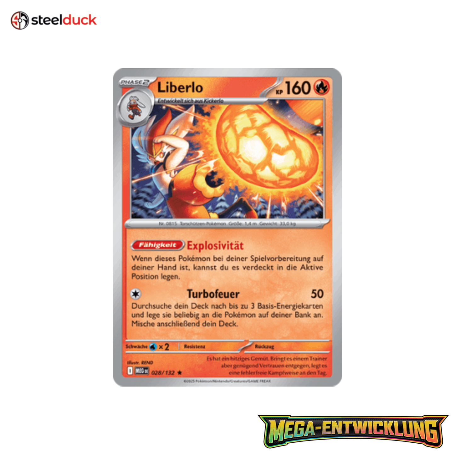 Liberlo (028/132) Mega-Entwicklung - Rare