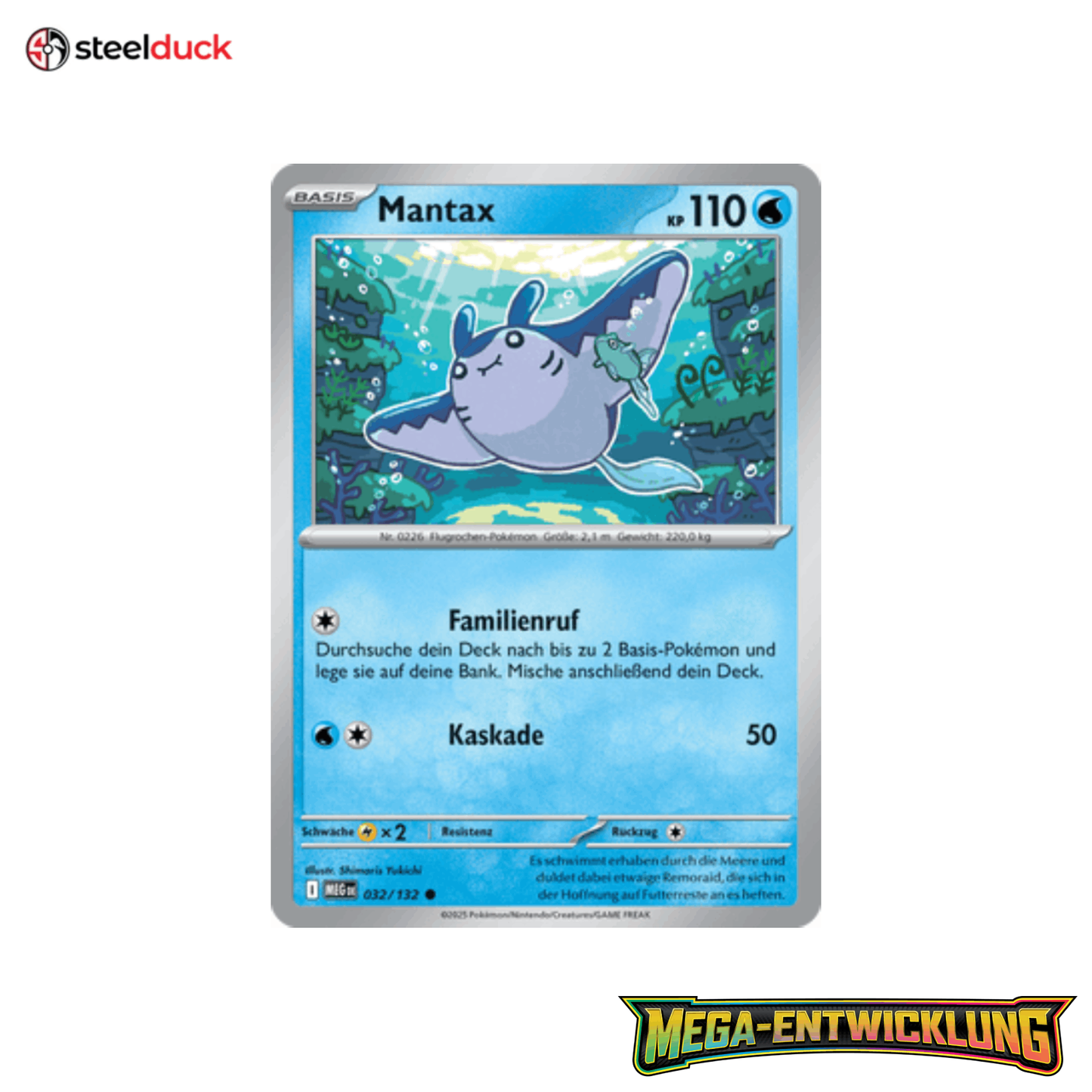 Mantax (032/132) Mega-Entwicklung - Common