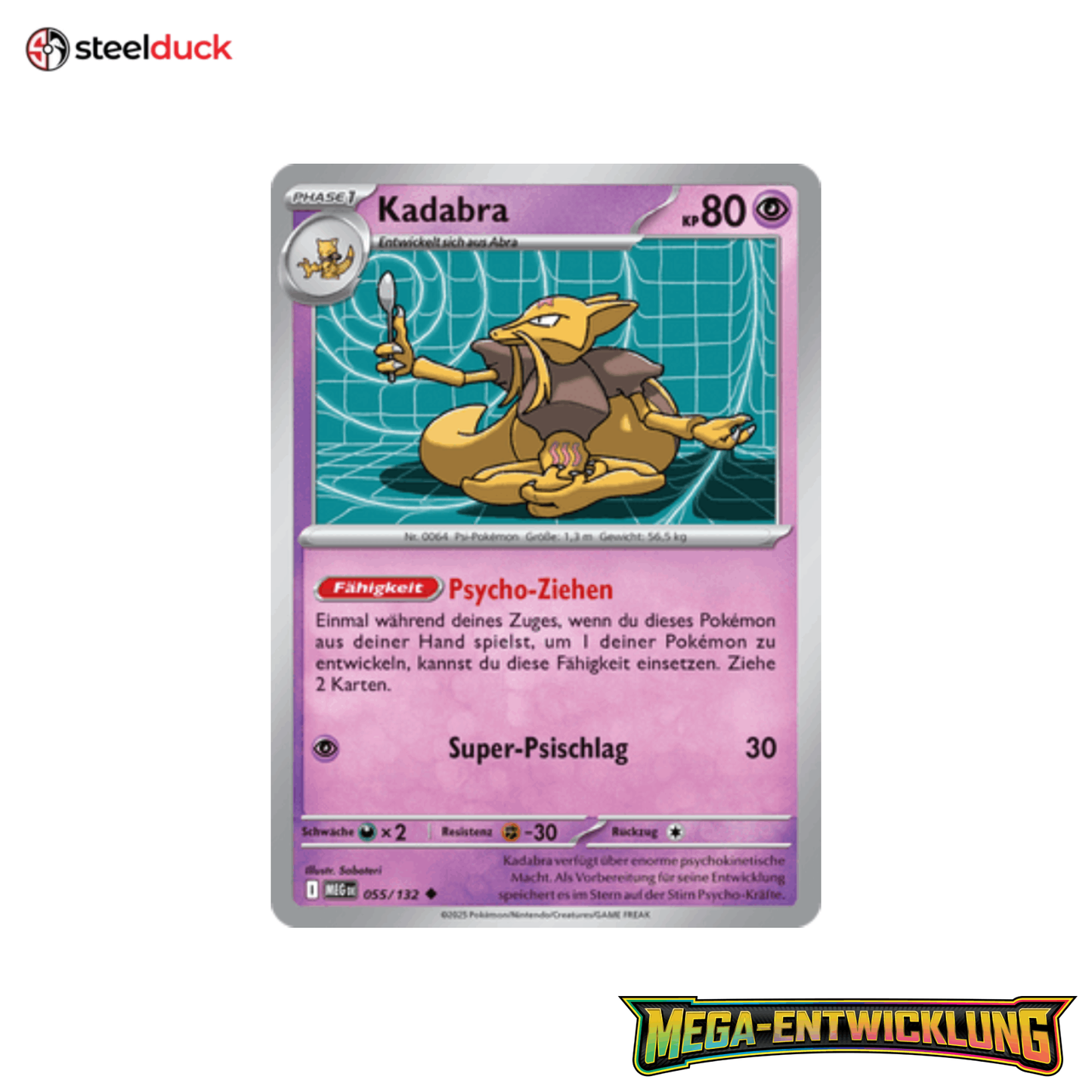 Kadabra (055/132) Mega-Entwicklung - Uncommon