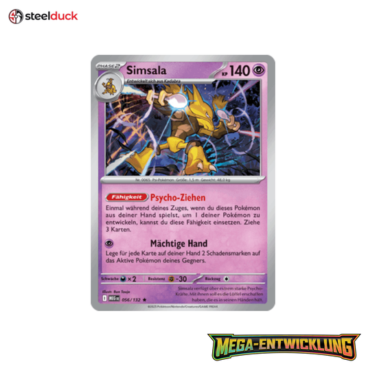 Simsala (056/132) Mega-Entwicklung - Rare