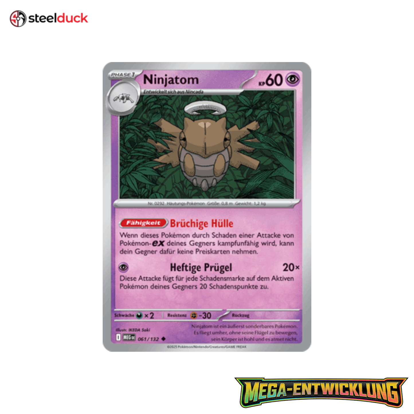 Ninjatom (061/132) Mega-Entwicklung - Uncommon
