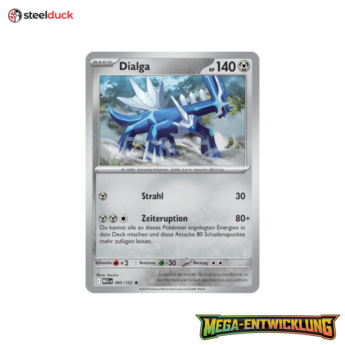 Dialga (095/132) Mega-Entwicklung - Rare