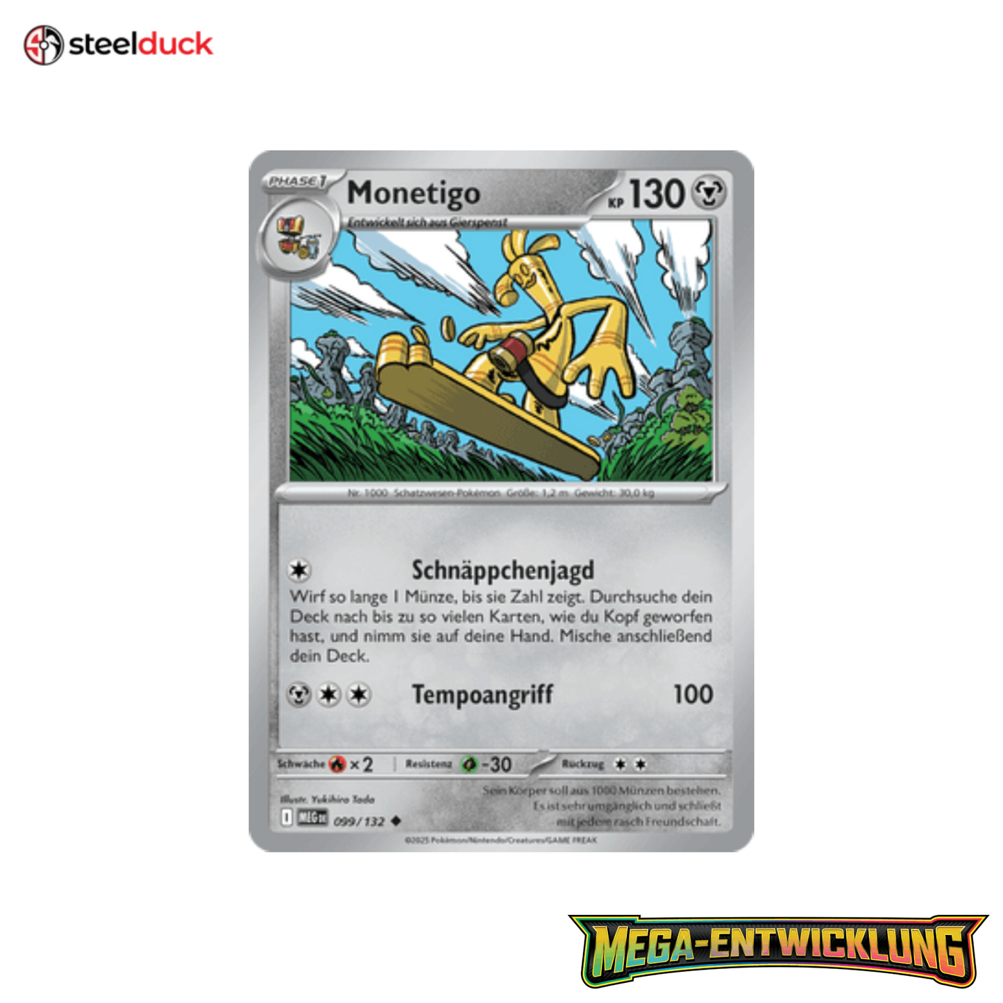Monetigo (099/132) Mega-Entwicklung - Uncommon