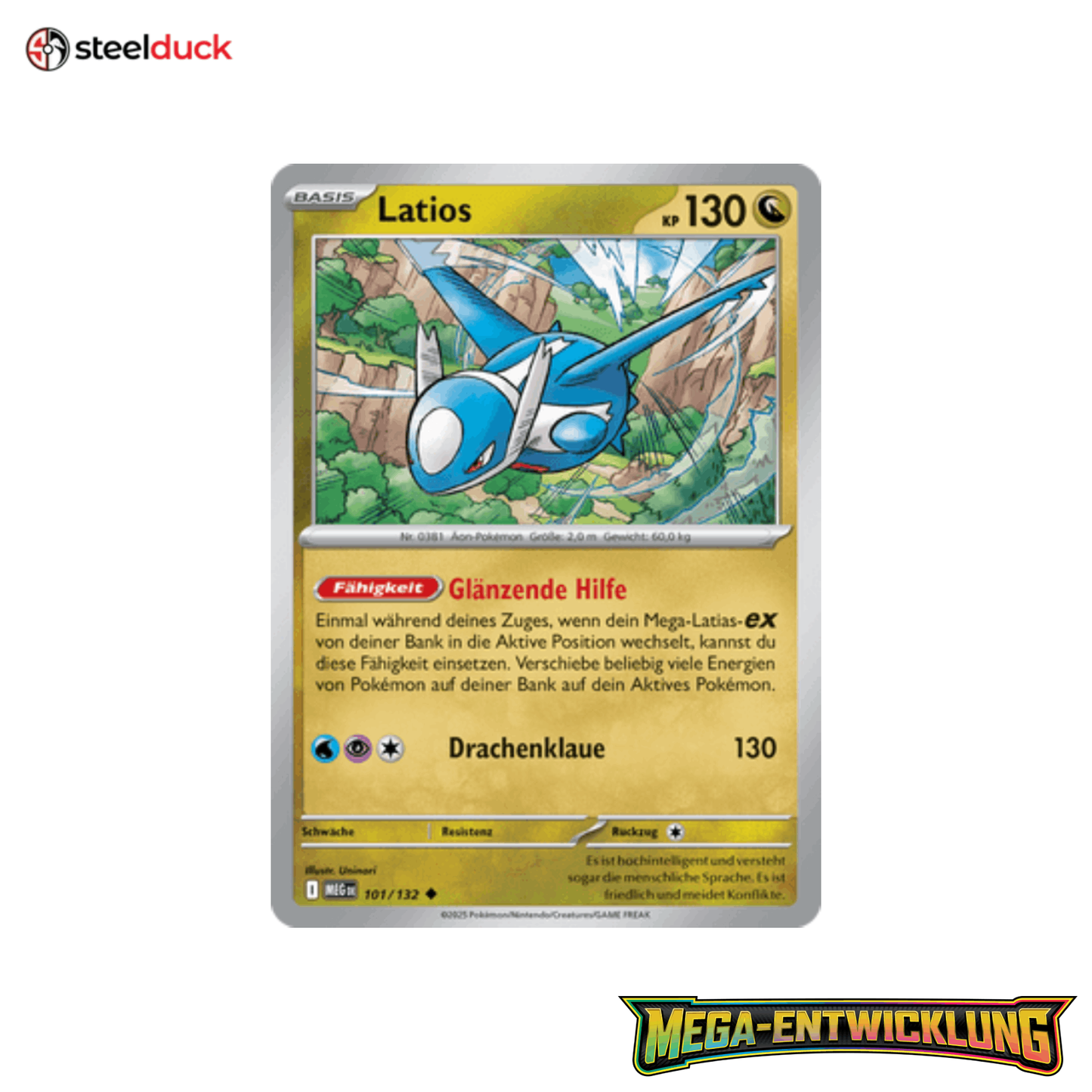 Latios (101/132) Mega-Entwicklung - Uncommon