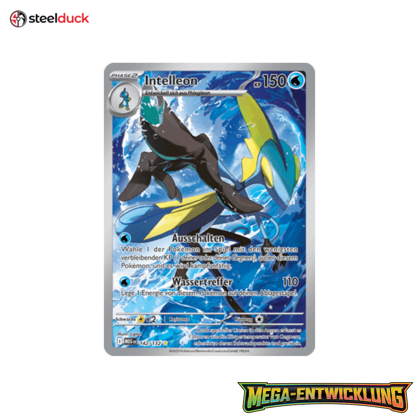Intelleon (142/132) Mega-Entwicklung - Illustration Rare