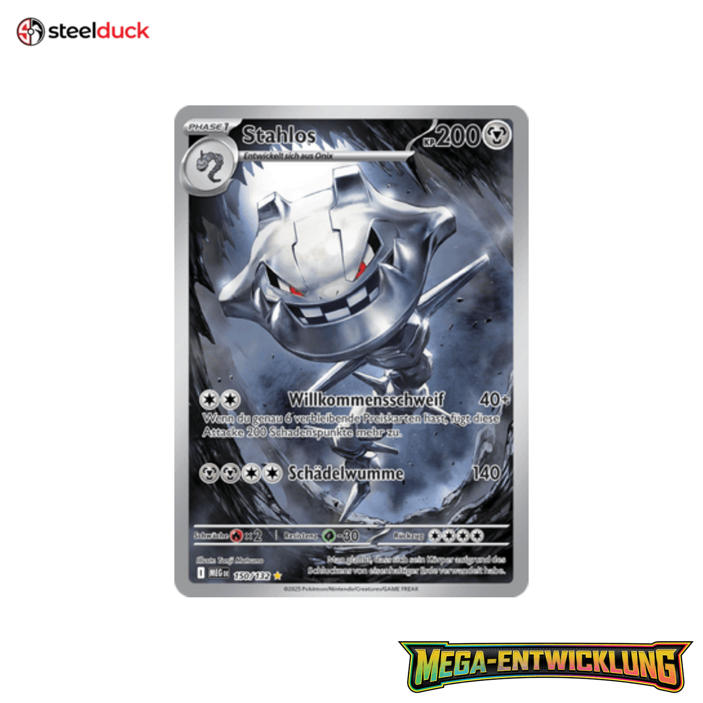 Stahlos (150/132) Mega-Entwicklung - Illustration Rare