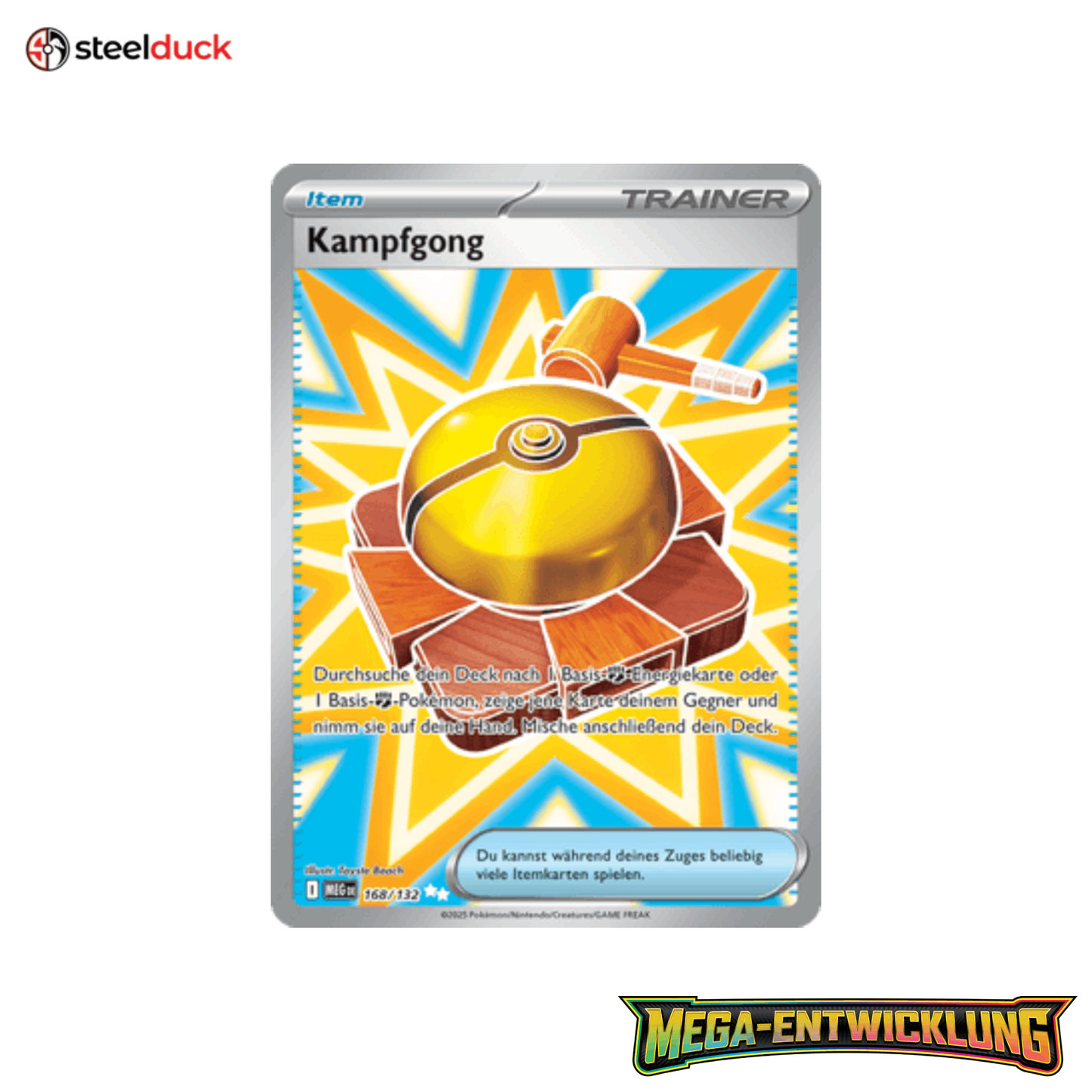 Kampfgong (168/132) Mega-Entwicklung - Ultra Rare