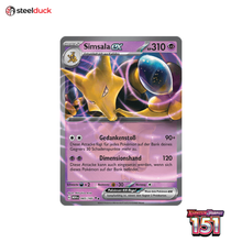 Simsala ex (065/165) 151 - Double Rare