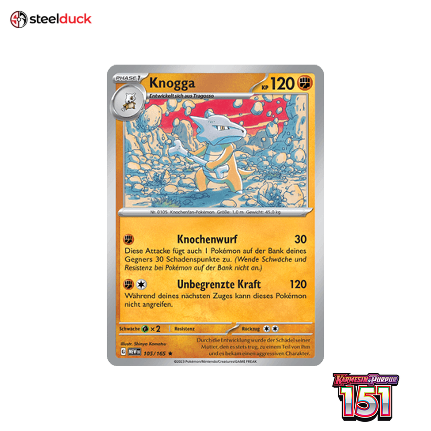 Knogga (105/165) 151 - Rare