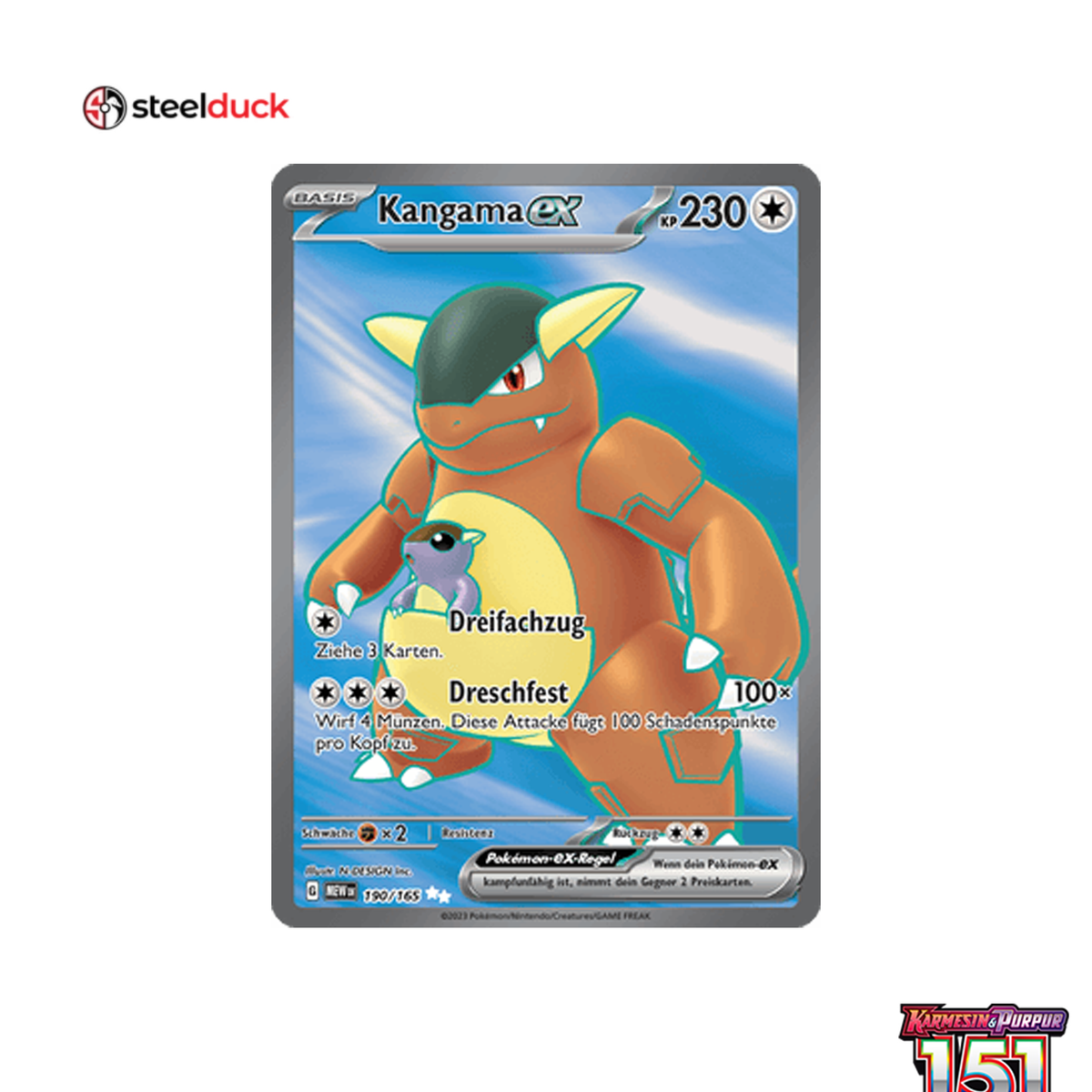 Kangama ex (190/165) 151 - Ultra Rare