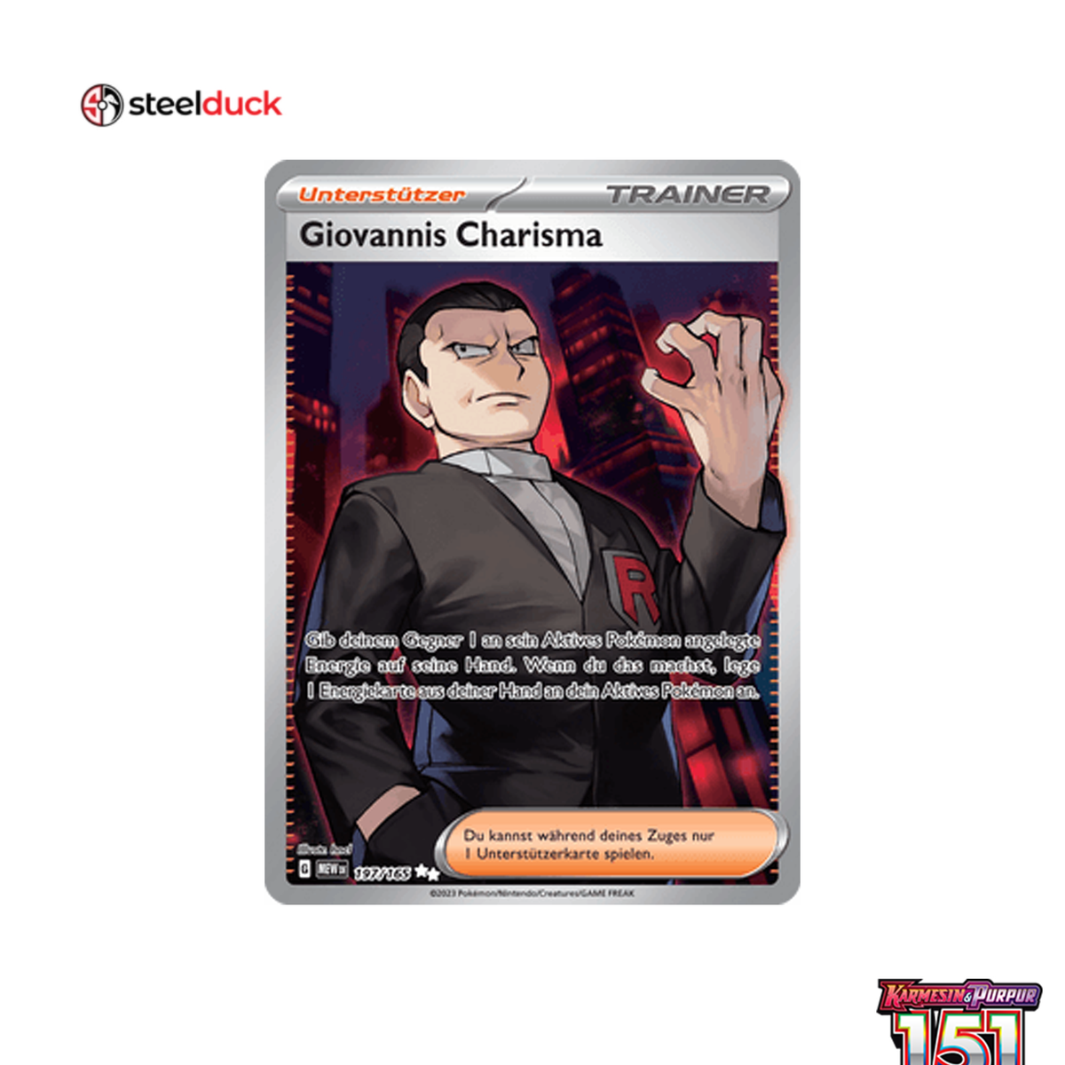 Giovannis Charisma (197/165) 151 - Ultra Rare