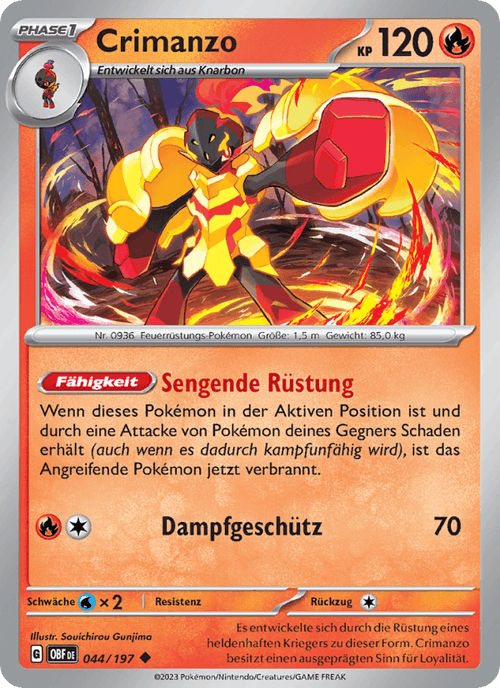 Obsidian Flammen Nr. 44