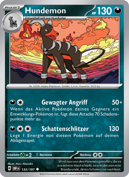 Obsidian Flammen Nr. 133