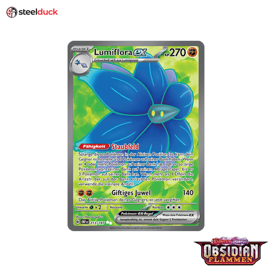 Lumiflora ex (213/197) Obsidianflammen - Ultra Rare