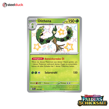 Olithena (104/091) Paldeas Schicksale - Seltene schillernde Sammelkarte