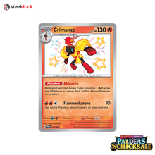Crimanzo (115/091) Paldeas Schicksale - Seltene schillernde Sammelkarte