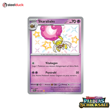 Skarabaks (163/091) Paldeas Schicksale - Seltene schillernde Sammelkarte