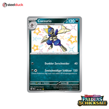 Caesurio (186/091) Paldeas Schicksale - Seltene schillernde Sammelkarte