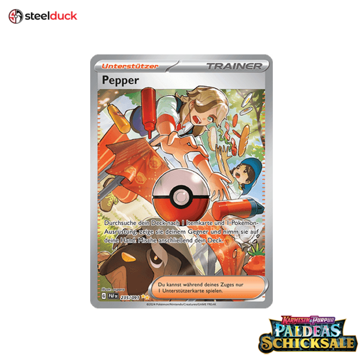 Pepper (235/091) Paldeas Schicksale - Special Illustration Rare