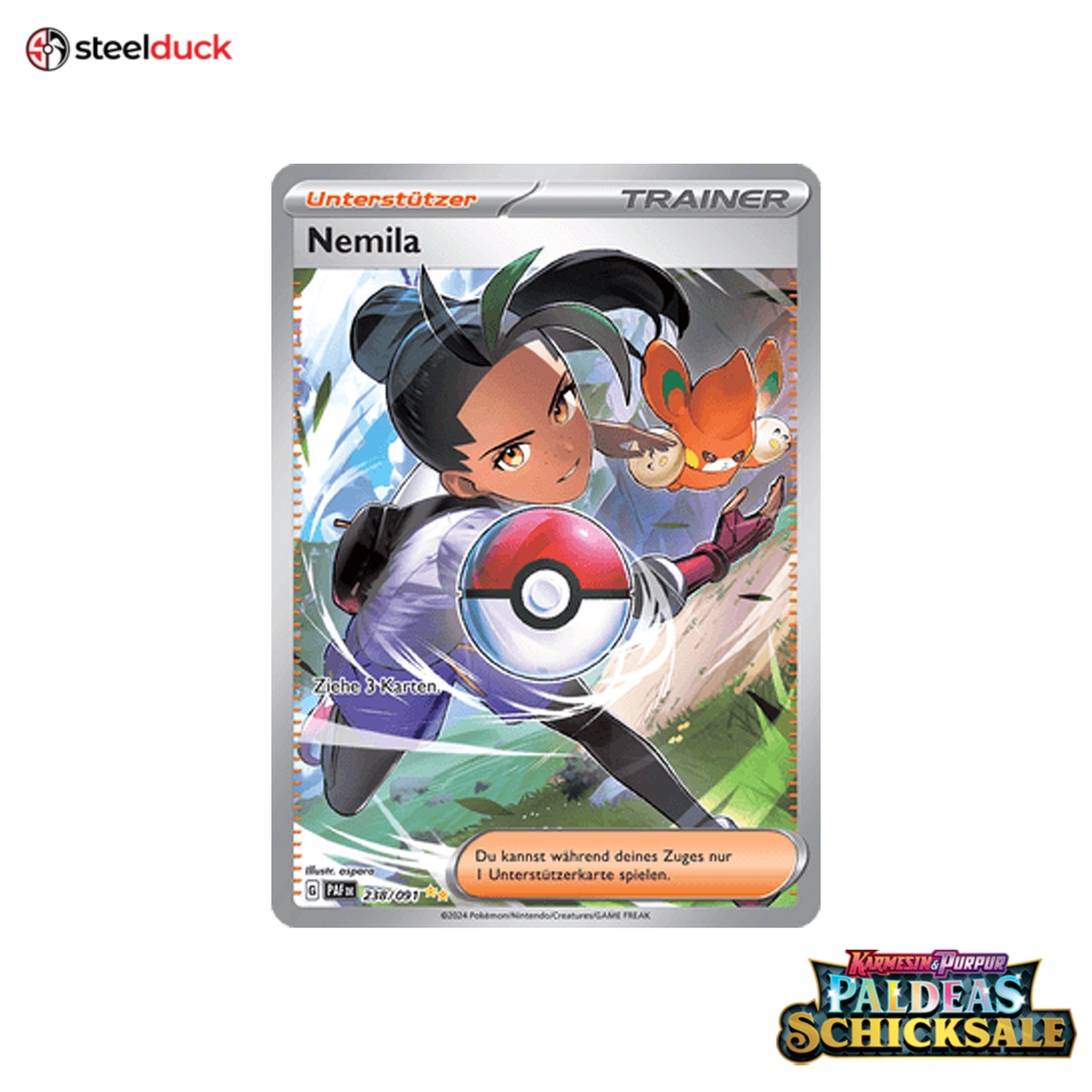 Nemila (238/091) Paldeas Schicksale - Special Illustration Rare