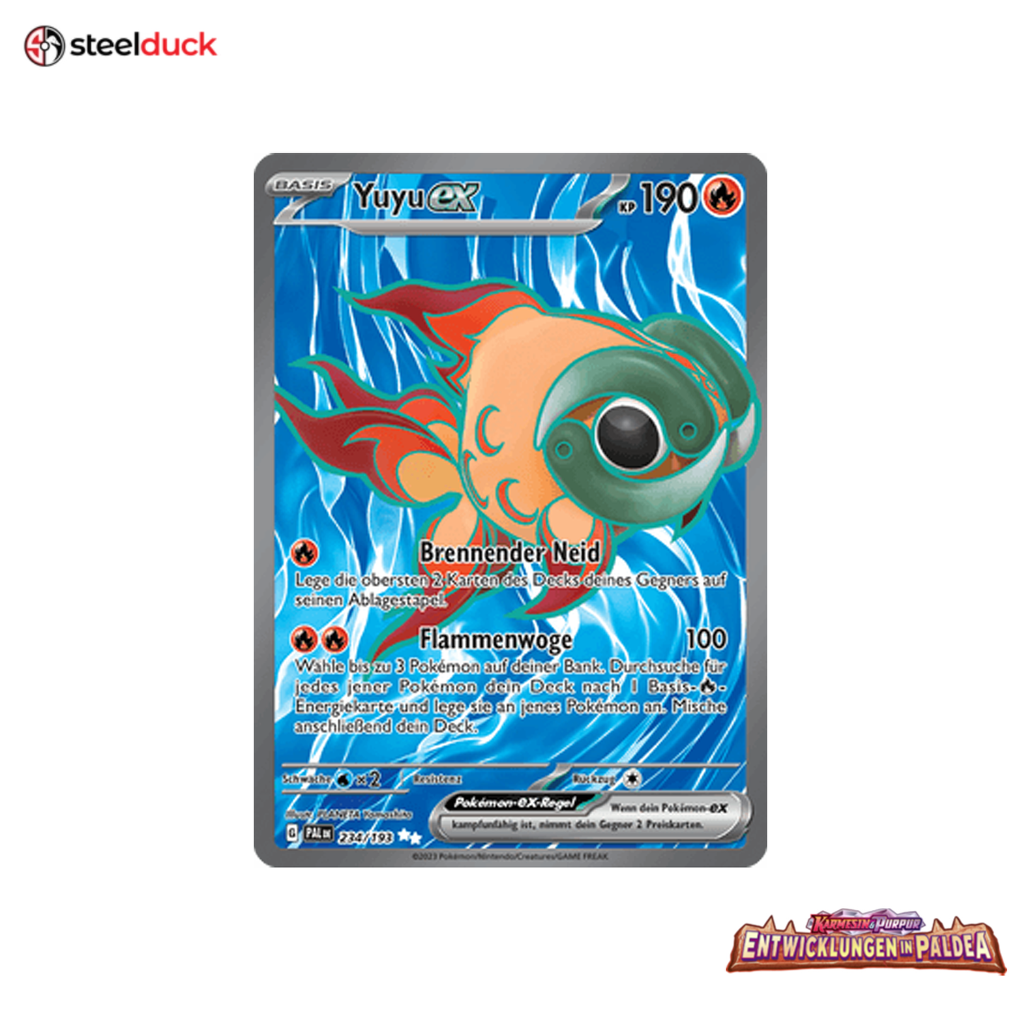 Yuyu ex (234/193) Entwicklungen in Paldea - Ultra Rare