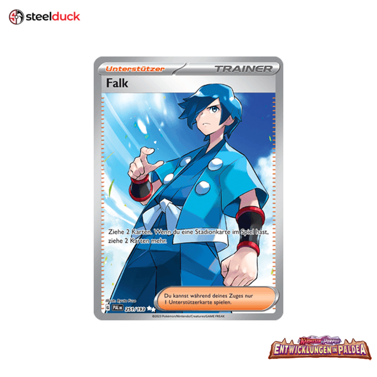 Falk (251/193) Entwicklungen in Paldea - Ultra Rare
