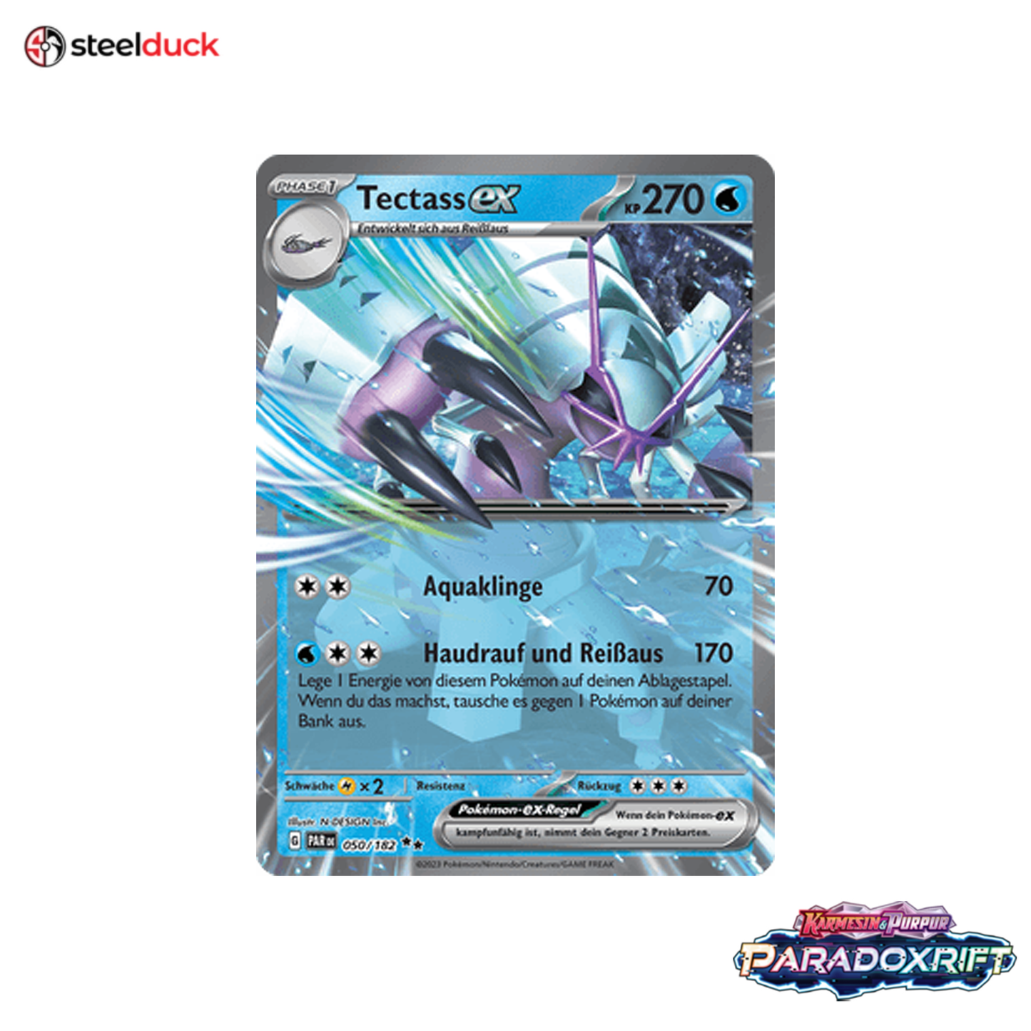 Tectass ex (050/182) Paradoxrift - Double Rare