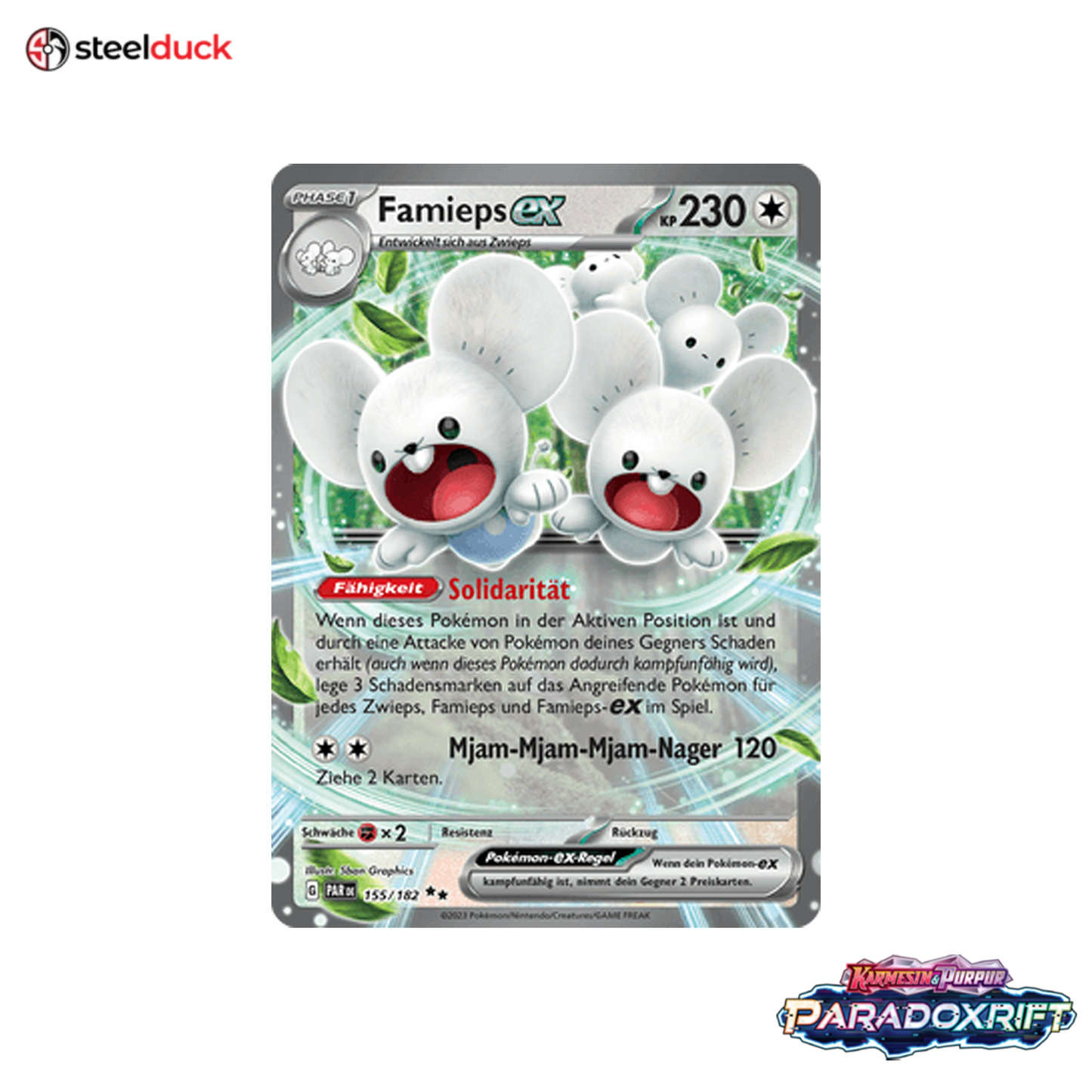 Famieps ex (155/182) Paradoxrift - Double Rare