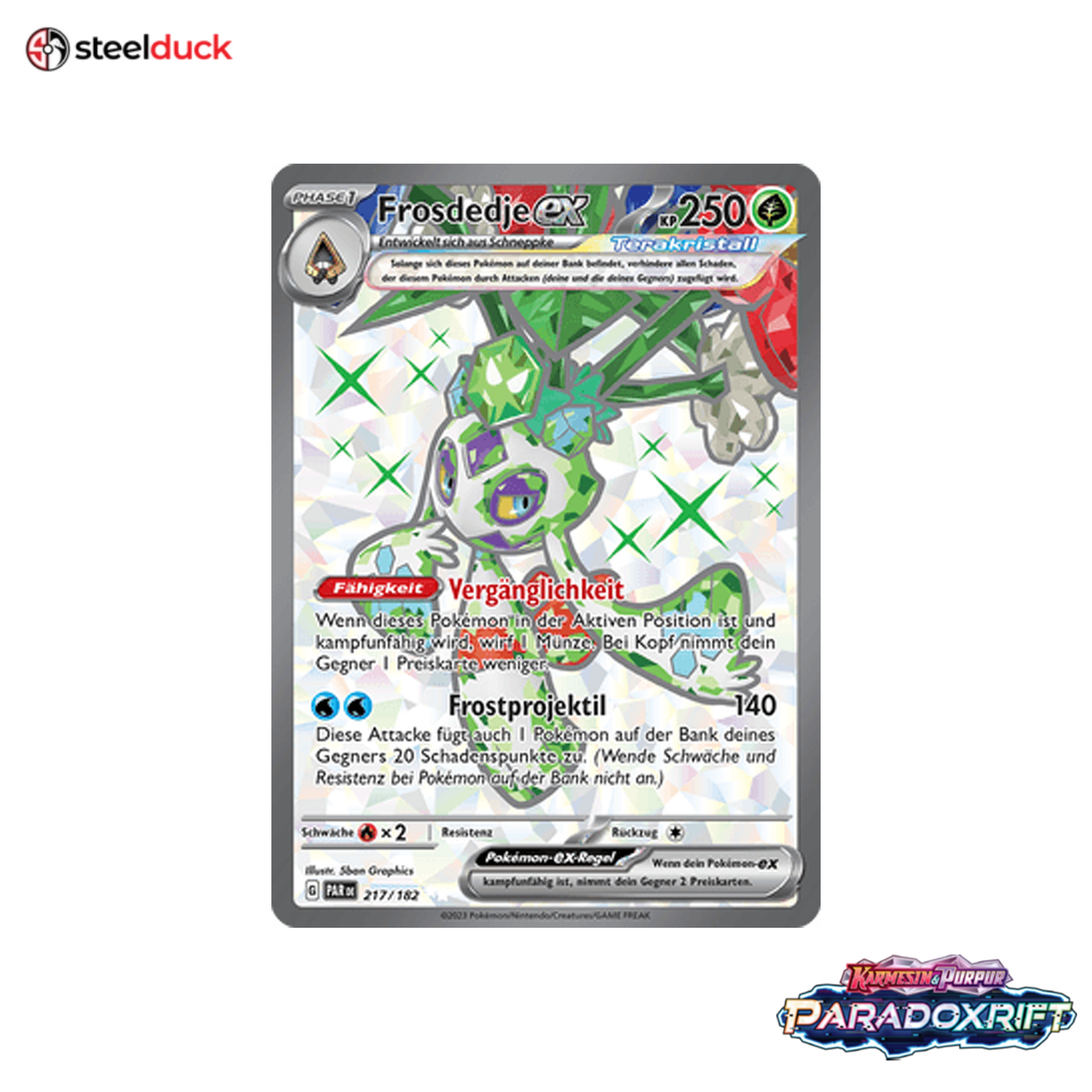 Frosdedje ex (217/182) Paradoxrift - Ultra Rare