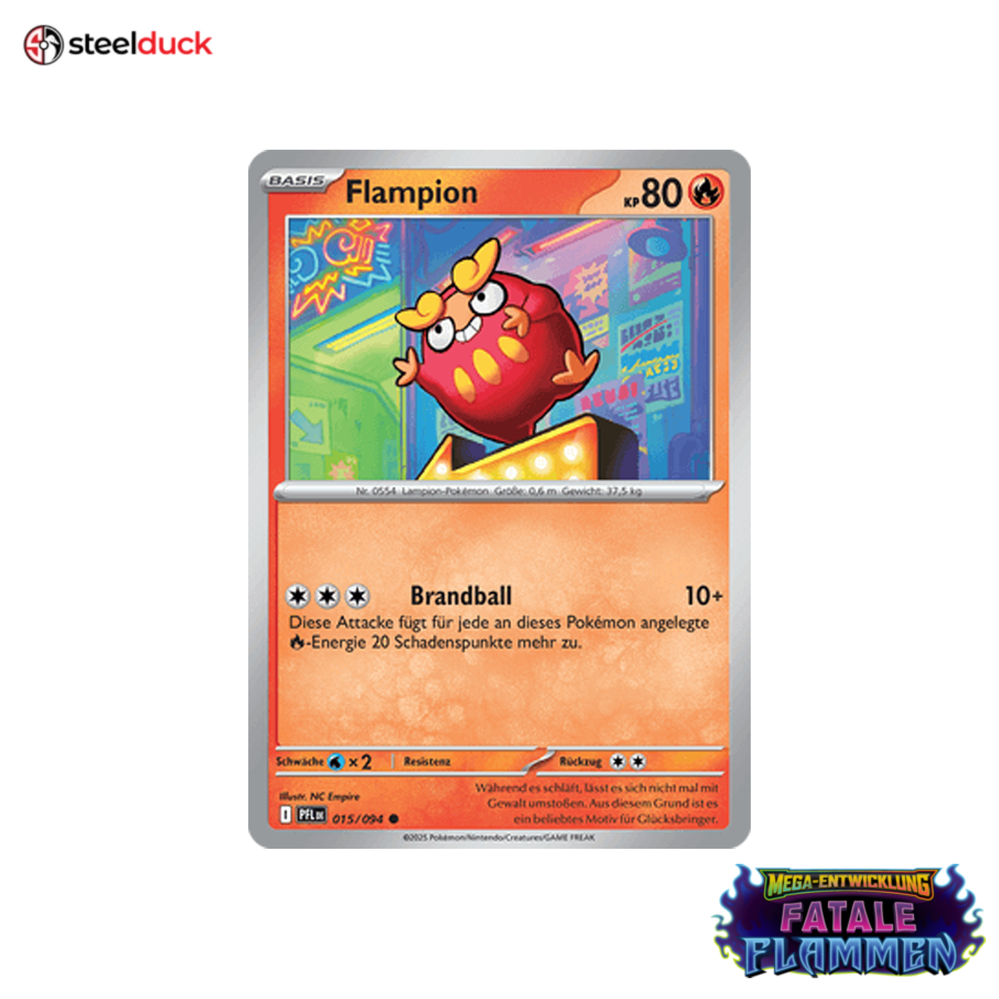 Flampion (015/094) Fatale Flammen - Common