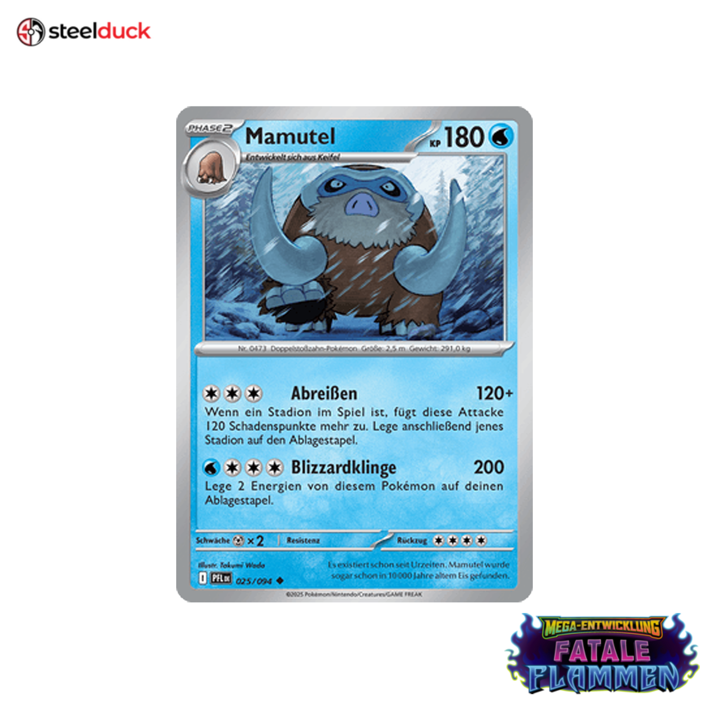 Mamutel (025/094) Fatale Flammen - Uncommon